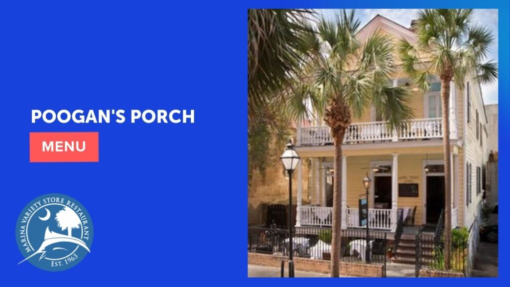 Poogan's Porch Menu